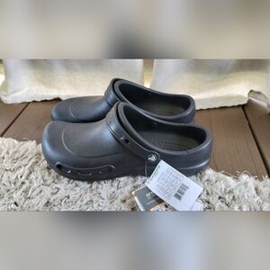 CROCS At Work New W/Tags Black Bistro Clog Men's 12